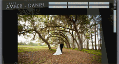 Desktop Screenshot of amberanddaniel.laurayangphotography.com